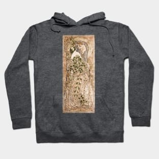 Summer. Art Nouveau gesso panel Hoodie